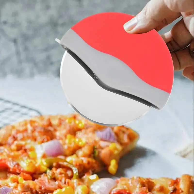 Stainless Steel Pizza Cutter Round Wheel Knife for Pizza Roulette Roller Dough Pizza Slicer Cutter Baking Kitchen Tool
Stainless Steel Pizza Cutter Round Wheel Knife for Pizza Roulette Roller Dough Pizza Slicer Cutter Baking Kitchen Tool