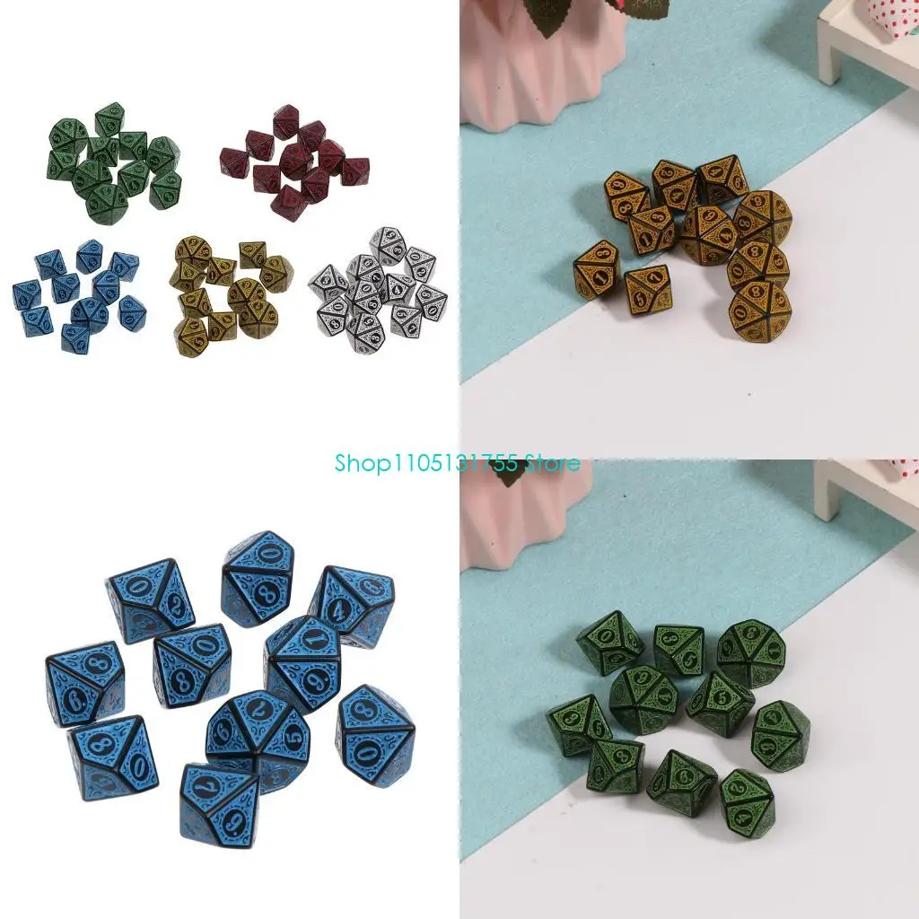K0EF 10Pcs 10 Sided D10 Polyhedral for Board Games D10 Dices Party Props
K0EF 10Pcs 10 Sided D10 Polyhedral for Board Games D10 Dices Party Props