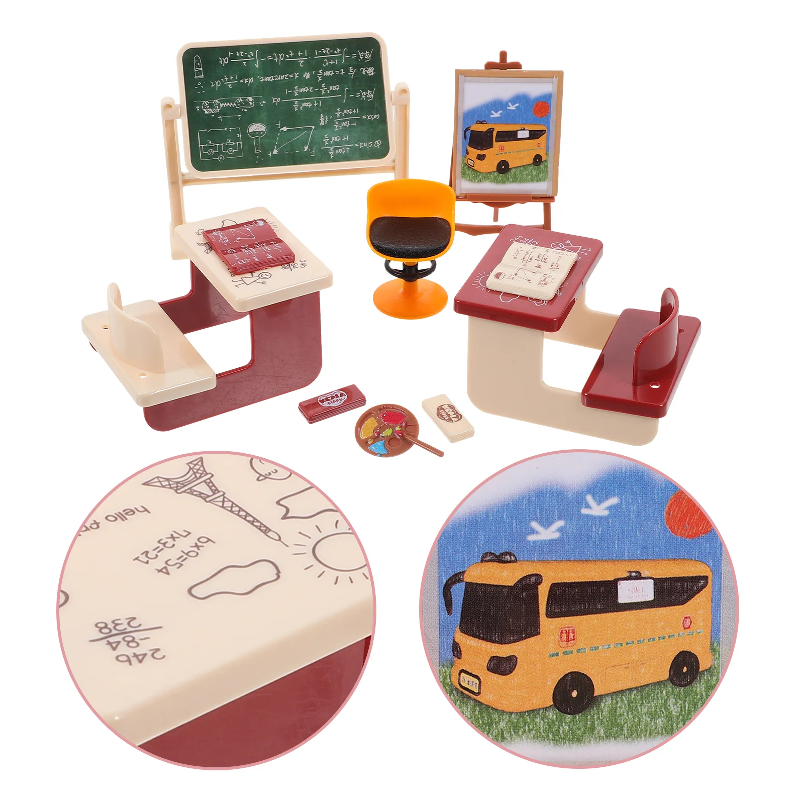 Mini Desk Blackboard House Decor Classroom Supplies Kids Toys Desktop Accessories Cute Chalkboard Models
Mini Desk Blackboard House Decor Classroom Supplies Kids Toys Desktop Accessories Cute Chalkboard Models