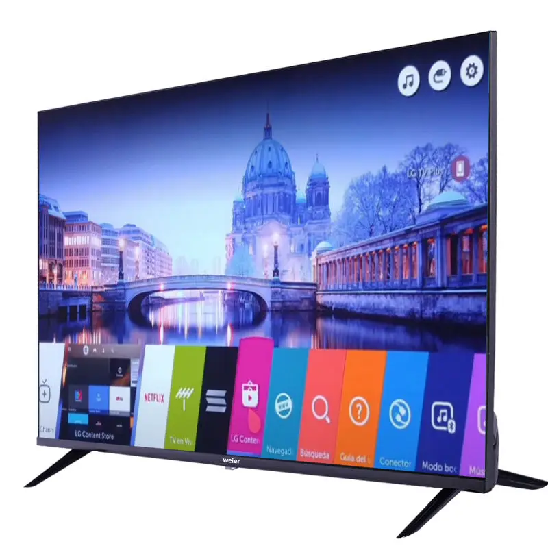 65-дюймовый 4K UHD Android Smart TV с Wi-Fi, встроенными YouTube и Netflix, ультратонкий безрамочный дизайн, глобальное напряжение 100-240В
65-дюймовый 4K UHD Android Smart TV с Wi-Fi, встроенными YouTube и Netflix, ультратонкий безрамочный дизайн, глобальное напряжение 100-240В