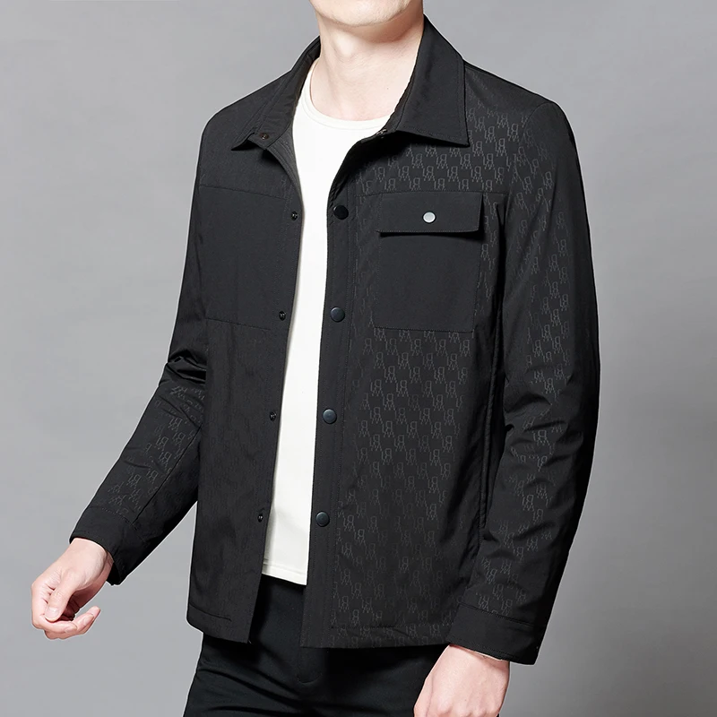 High Quality Men's Casual Jackets 2025 Spring Autumn Business Slim Fit Button Bomber Coat Youth Outwear Plaid Top Shirts Clothes
High Quality Men's Casual Jackets 2025 Spring Autumn Business Slim Fit Button Bomber Coat Youth Outwear Plaid Top Shirts Clothes