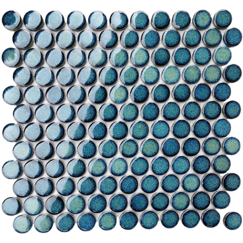 Black modern simple round button ceramics mosaic bathroom toilet kitchen tile living room background wall sticker kiln change
Black modern simple round button ceramics mosaic bathroom toilet kitchen tile living room background wall sticker kiln change