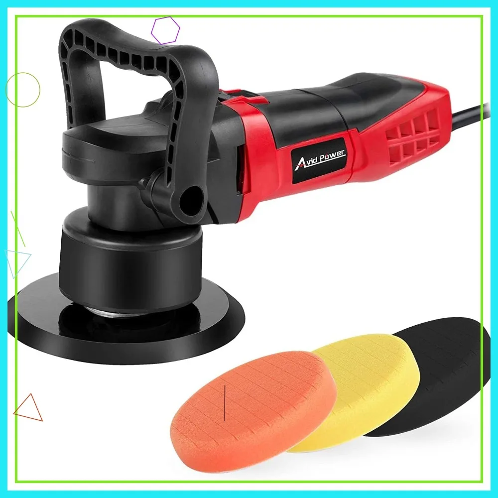 6-inch Dual Action Car Polisher with Variable Speed & 3 Pads for Detailing and Waxing
6-inch Dual Action Car Polisher with Variable Speed & 3 Pads for Detailing and Waxing