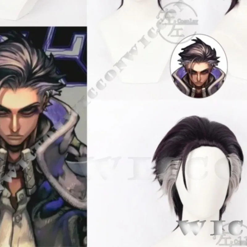 Zodyl Cleaner Cosplay Man Black White Wig Short Hair Prop Accessories Halloween Party Outfit Roleplay Christmas Anime GACHIAKUTA
Zodyl Cleaner Cosplay Man Black White Wig Short Hair Prop Accessories Halloween Party Outfit Roleplay Christmas Anime GACHIAKUTA