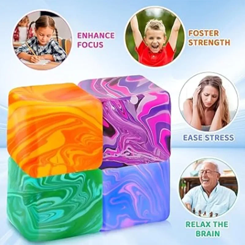 Ripple Ice Cube Maltose Squeezing Pinch Slow Rebound Decompression Relaxed Fidget Sensory Tool Adult Gift Home Decor
Ripple Ice Cube Maltose Squeezing Pinch Slow Rebound Decompression Relaxed Fidget Sensory Tool Adult Gift Home Decor