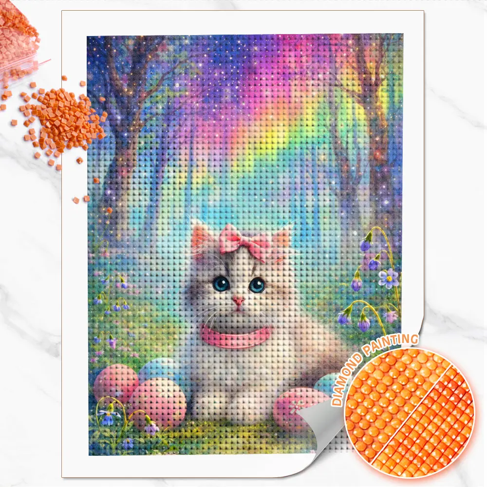 Huacan New Arrivals 2026 DIY Diamond Painting Cat Rainbow Diamond Embroidery Animal Landscape Art Decorative Paintings
Huacan New Arrivals 2026 DIY Diamond Painting Cat Rainbow Diamond Embroidery Animal Landscape Art Decorative Paintings