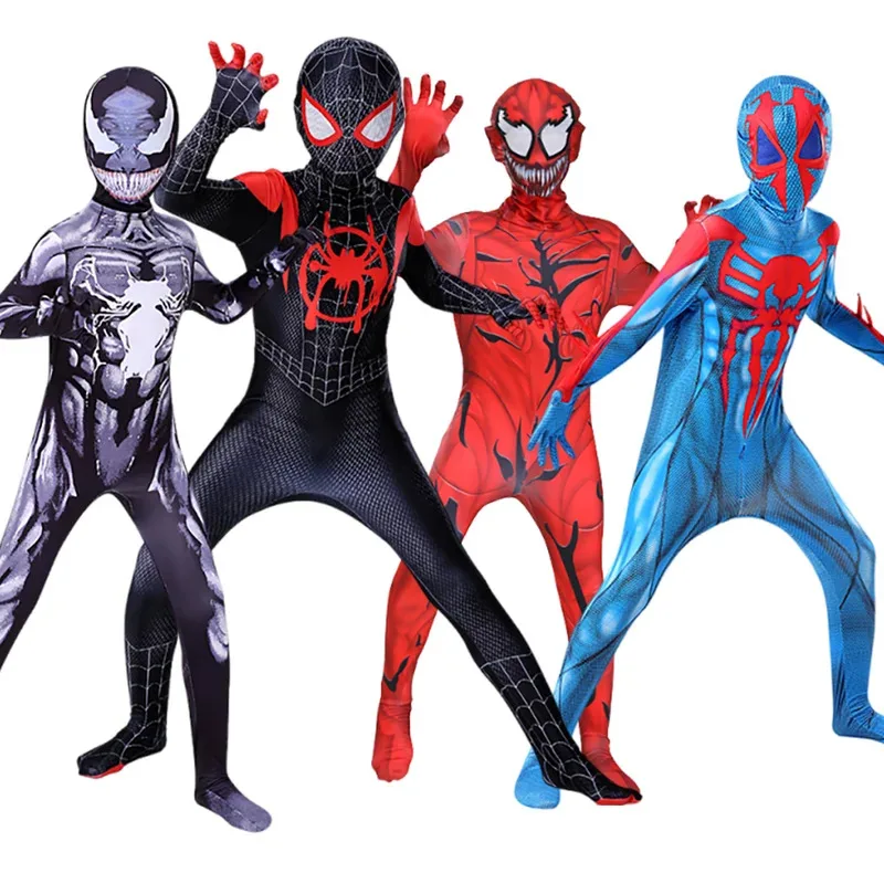 High Quality Superhero Spidermans Costume Bodysuit For Kids Adult Spandex Zentai Halloween Party Cosplay Jumpsuit 3D Style
High Quality Superhero Spidermans Costume Bodysuit For Kids Adult Spandex Zentai Halloween Party Cosplay Jumpsuit 3D Style