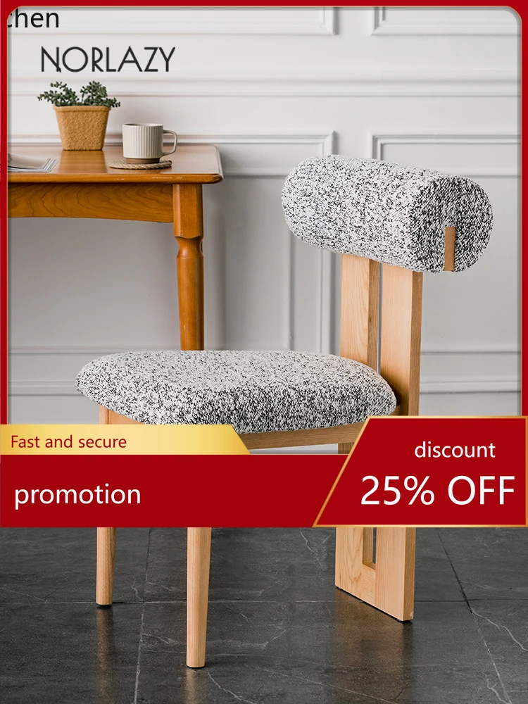 YFY Dressing Stool Backrest Silent Style Solid Wood Dining Chair Household Restaurant Soft Bag Dining-Table Chair
YFY Dressing Stool Backrest Silent Style Solid Wood Dining Chair Household Restaurant Soft Bag Dining-Table Chair