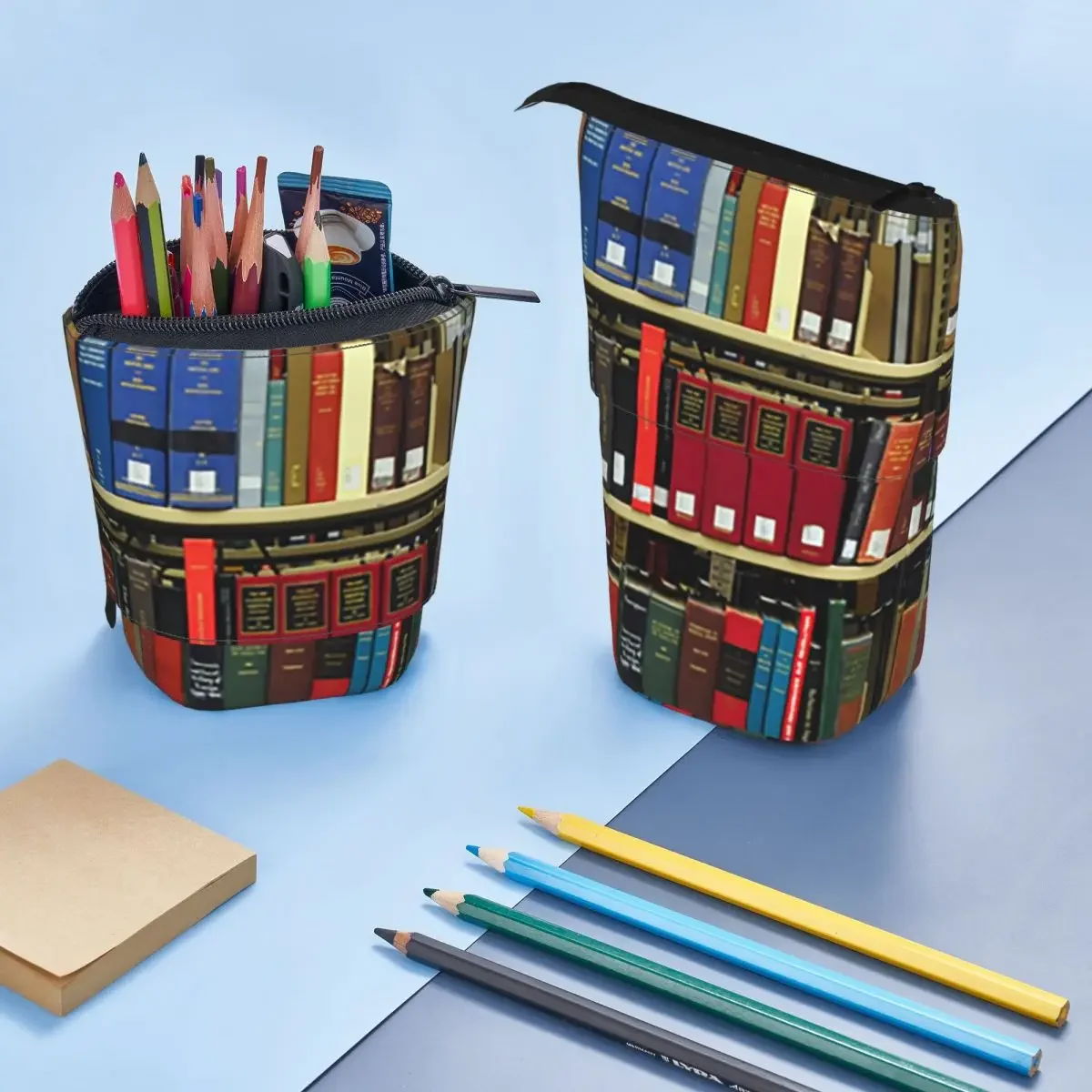 Education Library Book Reversible Pencil Case for Studen School Pen Box Pencil Bag Stationery Supplies Pen Holder Bag
Education Library Book Reversible Pencil Case for Studen School Pen Box Pencil Bag Stationery Supplies Pen Holder Bag