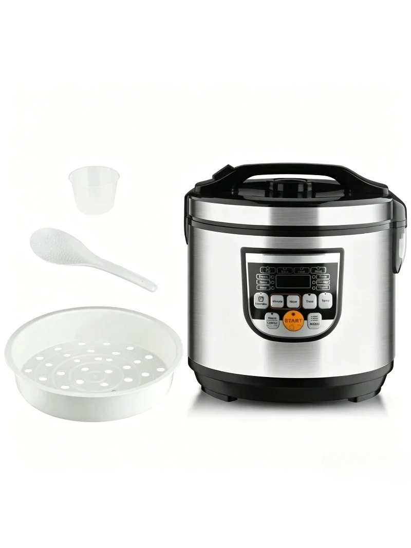 5L Smart Electric Rice Cooker Multifunction Automatic Cooking Pot with Steamer
5L Smart Electric Rice Cooker Multifunction Automatic Cooking Pot with Steamer