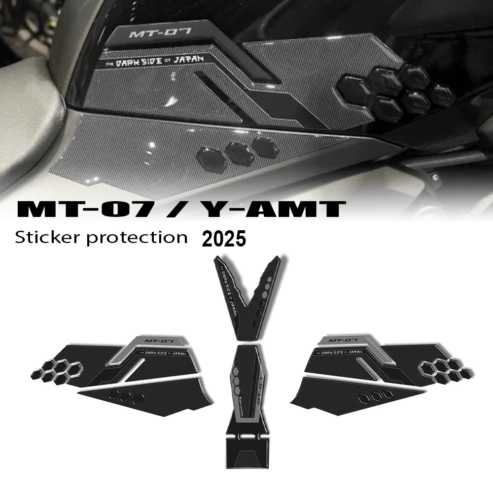 For MT 07 Sticker 2025 Motorcycle 3D Resin Sticker Protection Black Tank Kit compatible MT07 MT07 Decoration
For MT 07 Sticker 2025 Motorcycle 3D Resin Sticker Protection Black Tank Kit compatible MT07 MT07 Decoration