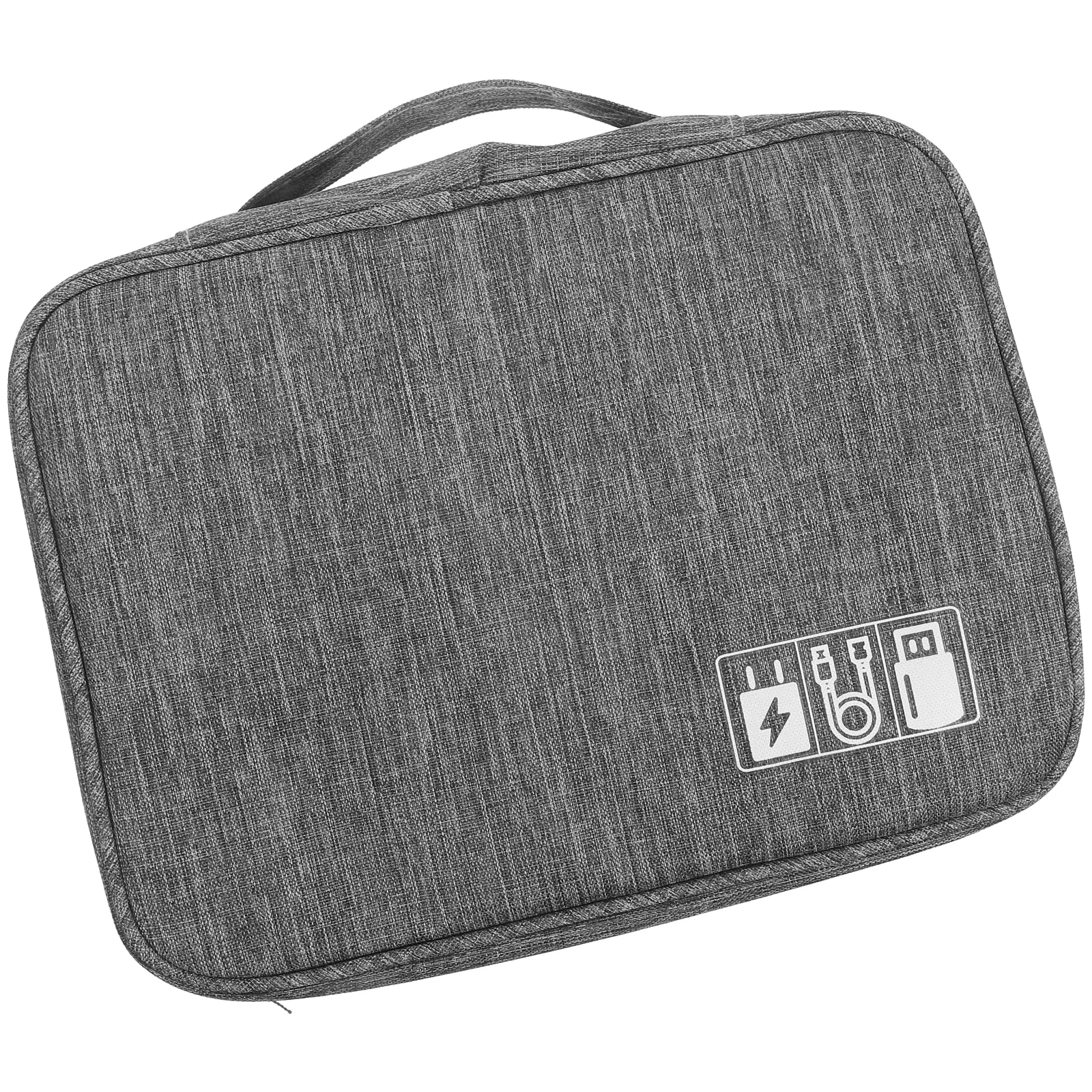 Digital Storage Bag for Electronics with Ample Space Black Travel Accessory Tote Case Organizer Cable Cord Pouch
Digital Storage Bag for Electronics with Ample Space Black Travel Accessory Tote Case Organizer Cable Cord Pouch