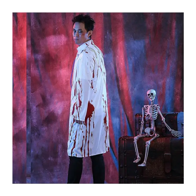 Halloween Horror Bloodstained Nurse Costume Zombie Adult Women Doctor Suit Couple Party Bloodstain Performance Clothes
Halloween Horror Bloodstained Nurse Costume Zombie Adult Women Doctor Suit Couple Party Bloodstain Performance Clothes