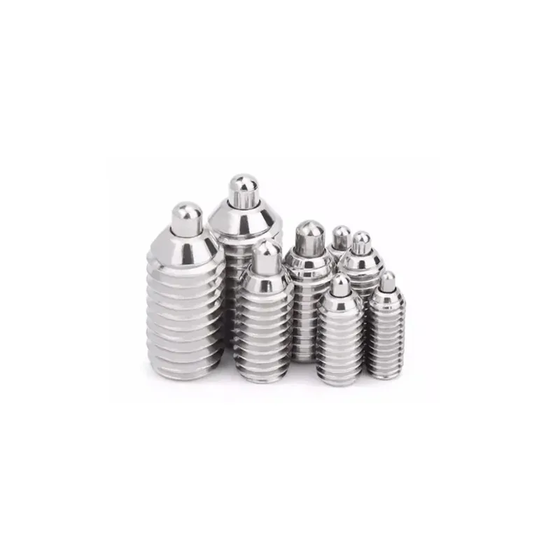 Spring Plunger And Telescopic Pin 304 Stainless Steel With Column Head Ball Design
Spring Plunger And Telescopic Pin 304 Stainless Steel With Column Head Ball Design