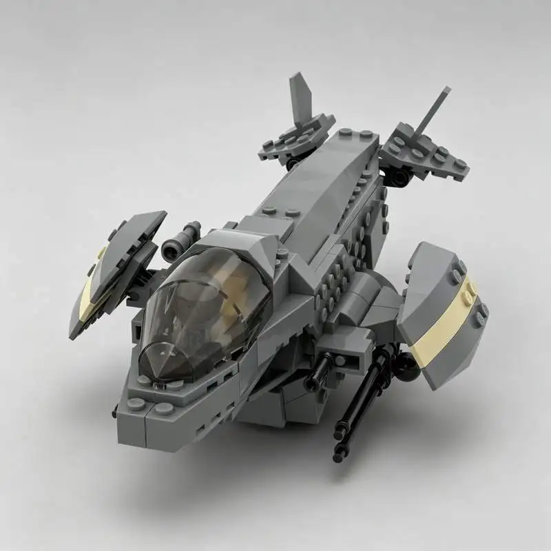 167 PCS Sci Fi Gunboat Battle Vessel Model MOC Custom Puzzle Building Blocks DIY Assembly Toy Sci Fi Creative Educational Gifts
167 PCS Sci Fi Gunboat Battle Vessel Model MOC Custom Puzzle Building Blocks DIY Assembly Toy Sci Fi Creative Educational Gifts
