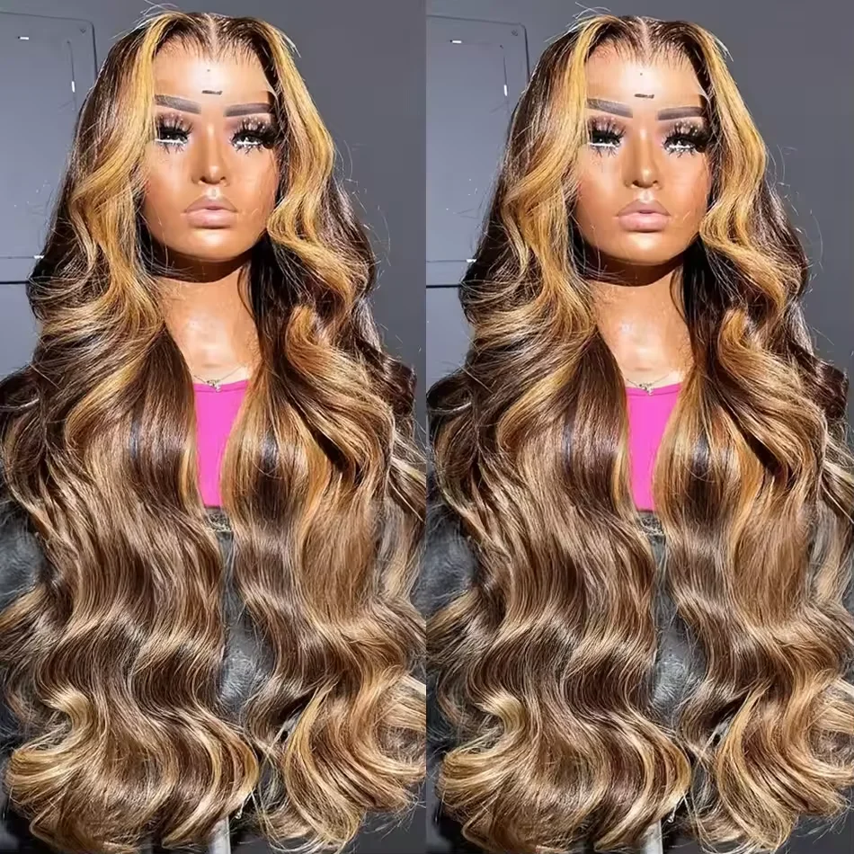 Brazilian 427 Highlight Body Wave 13x6 HD Lace Front Human Hair 30 36 Inch 13x4 Frontal Blonde Wig 220 Density For Women
Brazilian 427 Highlight Body Wave 13x6 HD Lace Front Human Hair 30 36 Inch 13x4 Frontal Blonde Wig 220 Density For Women
