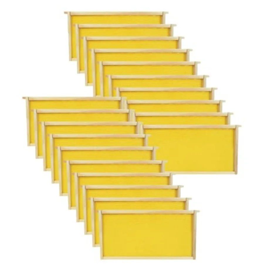 with Wax Foundations Beeswax Coated Foundations 9-1/8-Inch Beekeeping Supplies
with Wax Foundations Beeswax Coated Foundations 9-1/8-Inch Beekeeping Supplies