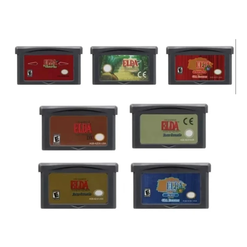 32-битный картридж для игровой консоли GBA Game Card Zeld The Minish Cap Awakening DX Oracle of Ages Seasons Мечи США/EUR для DS
32-битный картридж для игровой консоли GBA Game Card Zeld The Minish Cap Awakening DX Oracle of Ages Seasons Мечи США/EUR для DS
