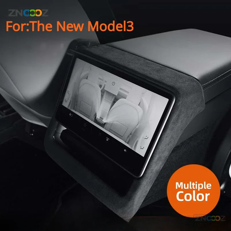 For Tesla 2024 Model 3 Highland Rear Air Outlet Display Frame Suede Instrument Panel Trim Accessory
For Tesla 2024 Model 3 Highland Rear Air Outlet Display Frame Suede Instrument Panel Trim Accessory