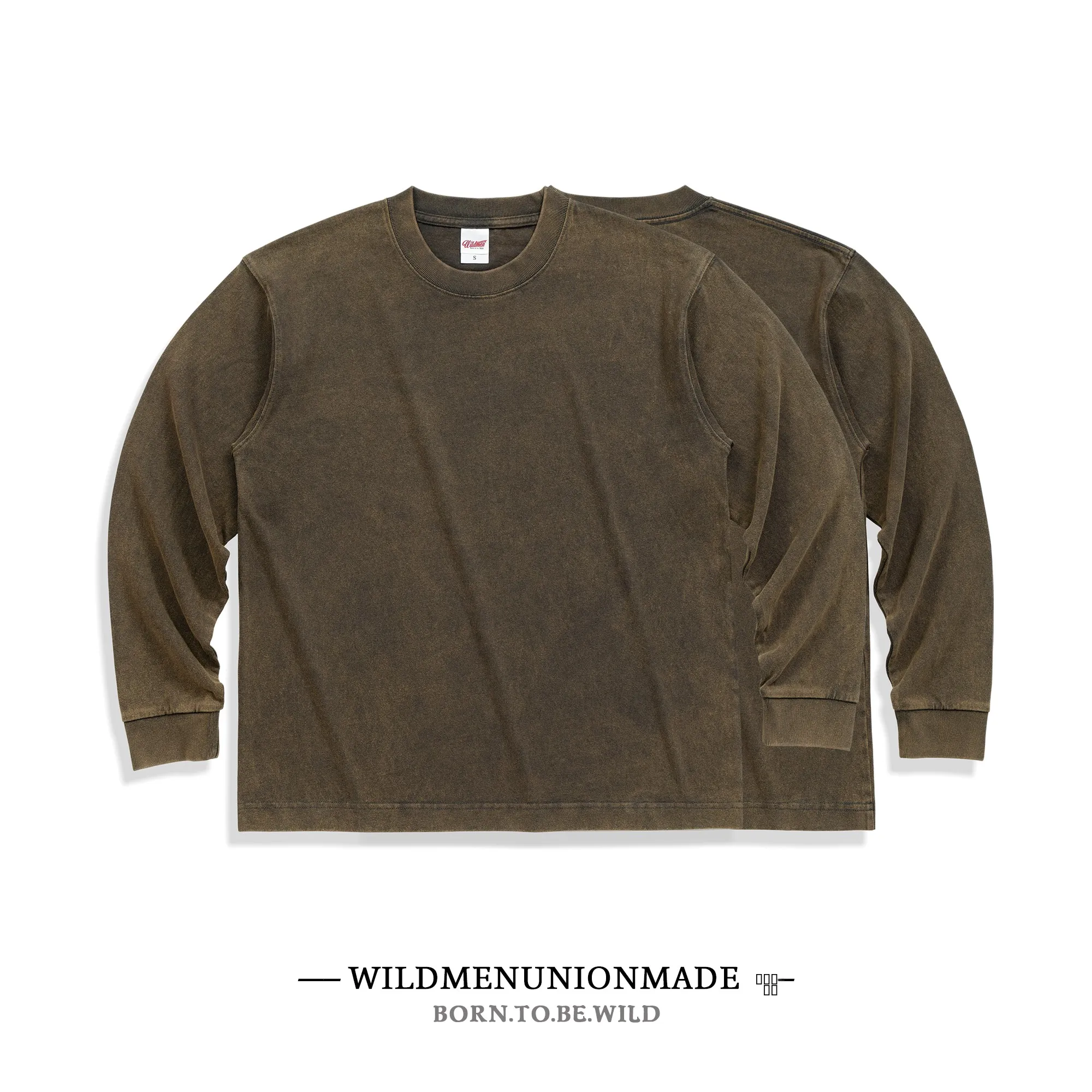 Винтажная плотная футболка из чистого хлопка, состаренная, коричневая, свободного кроя, с круглым вырезом, без окрашивания, осенняя, молодежная мода
Винтажная плотная футболка из чистого хлопка, состаренная, коричневая, свободного кроя, с круглым вырезом, без окрашивания, осенняя, молодежная мода