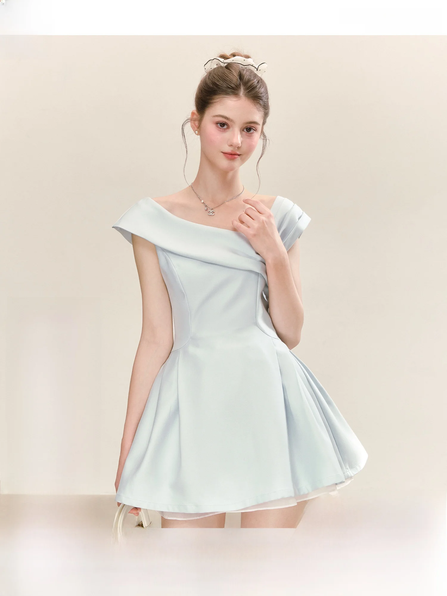 Elegant Blue Summer New Style Women's Dress Waist Cinching Flared Skirt Polyester Fiber Casual Daily Wear QDQD Brand
Elegant Blue Summer New Style Women's Dress Waist Cinching Flared Skirt Polyester Fiber Casual Daily Wear QDQD Brand