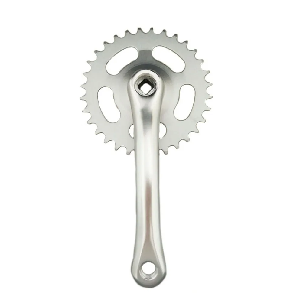 32 Tooth Aluminum Crankset for 170Mm Silver Premium Material Long Life Smooth Shifting Crankset Bike Crank Mountain Crank
32 Tooth Aluminum Crankset for 170Mm Silver Premium Material Long Life Smooth Shifting Crankset Bike Crank Mountain Crank