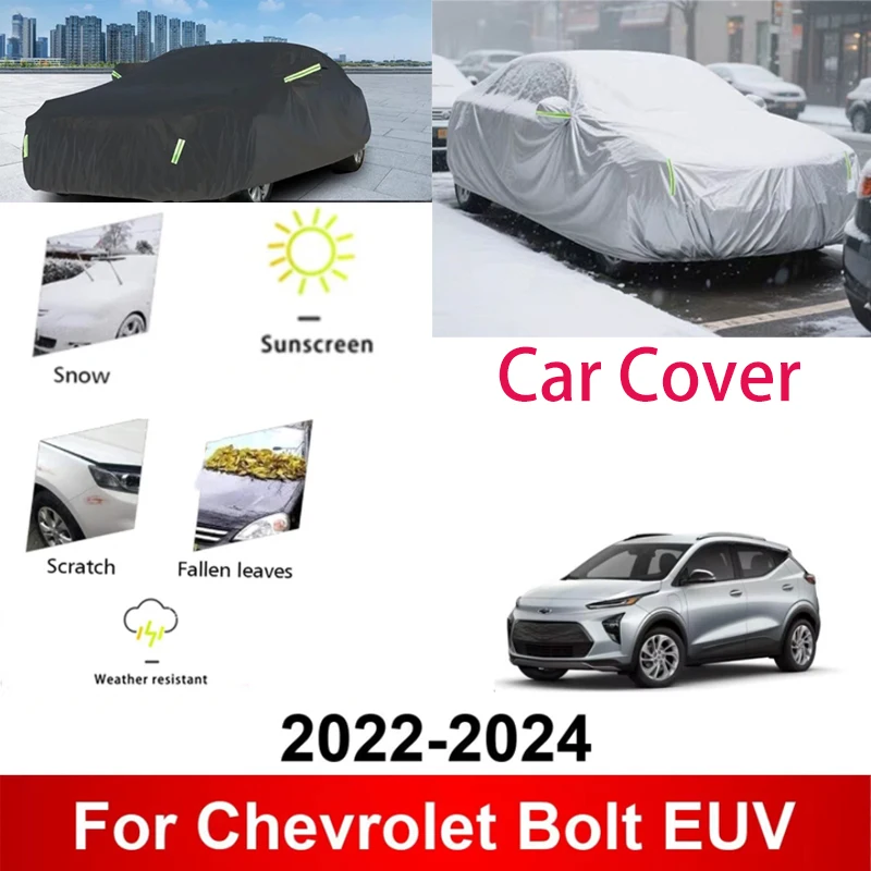 for Chevrolet Bolt EUV 2022 2023 2024 Full Car Covers Outdoor Sun Anti UV Rain Snow Dust Protection Oxford Cloth Accessories
for Chevrolet Bolt EUV 2022 2023 2024 Full Car Covers Outdoor Sun Anti UV Rain Snow Dust Protection Oxford Cloth Accessories