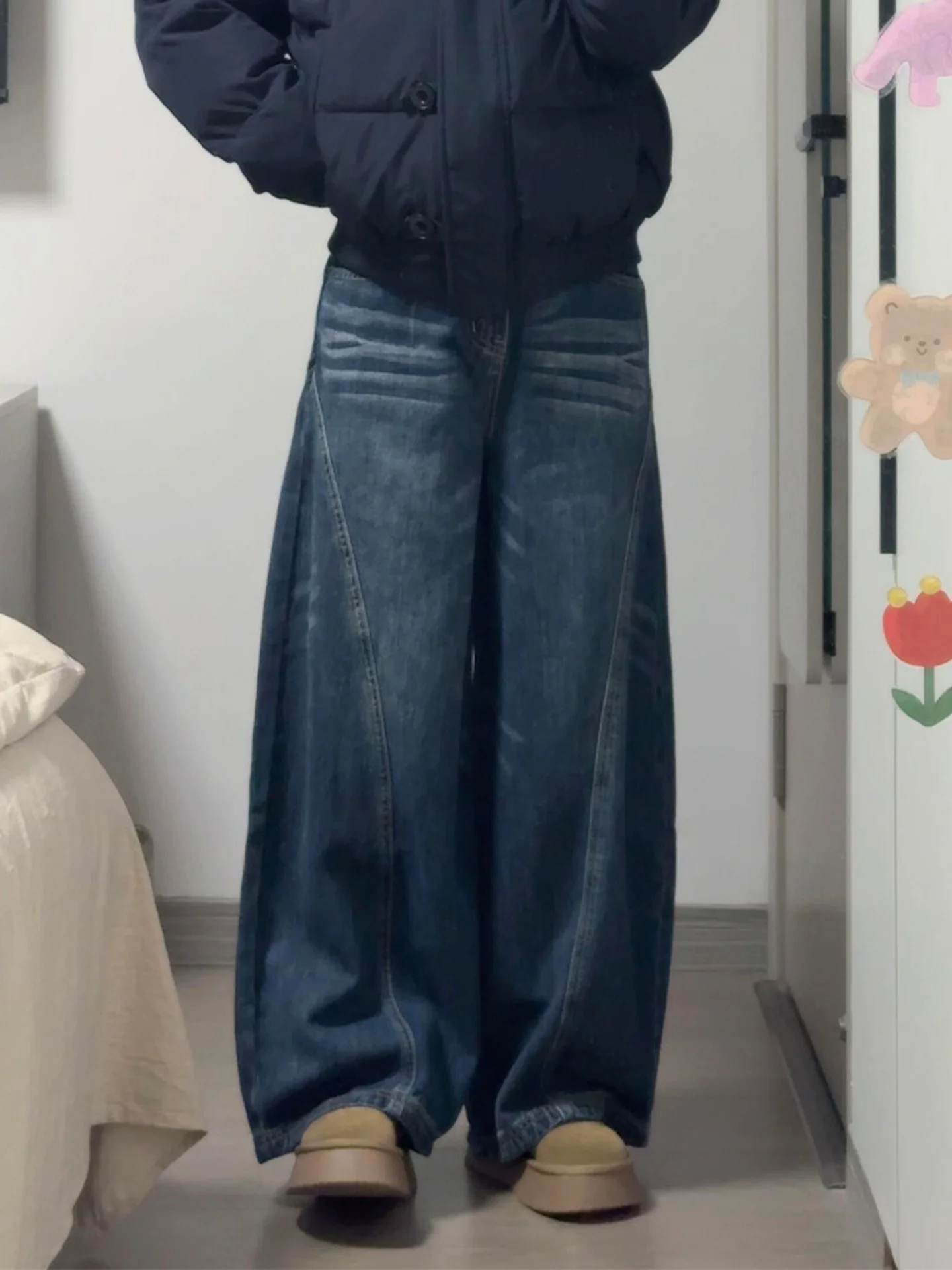 American High Street Vintage Thin High Waist Wide Leg Jeans Women Summer New Style Comfortable Loose Fit Denim Pants
American High Street Vintage Thin High Waist Wide Leg Jeans Women Summer New Style Comfortable Loose Fit Denim Pants