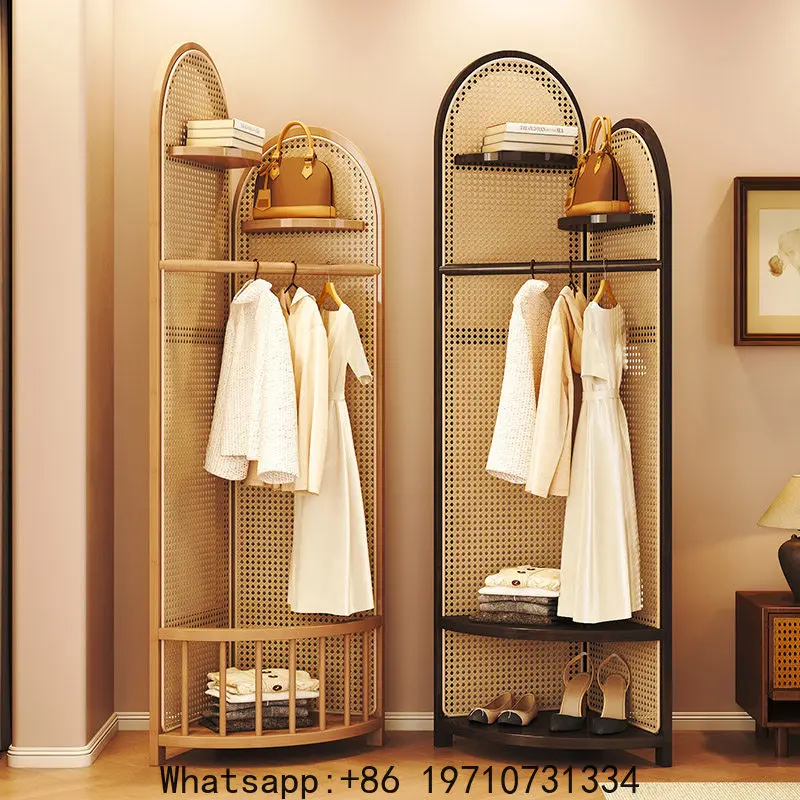 Bedroom Clothes Rack Hats Floor Corner Hanger Rattan Solid Wood
Bedroom Clothes Rack Hats Floor Corner Hanger Rattan Solid Wood