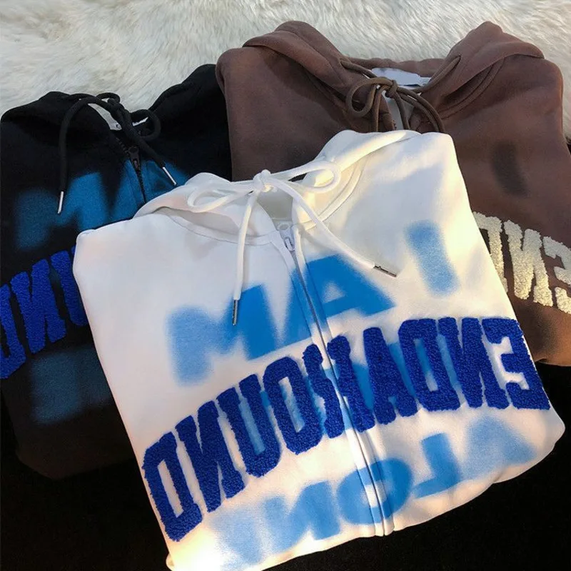 Women Clothes Harajuku Cardigan Design Long Sleeved Hooded Sweatshirt Couples Emo Hip Hop Fashion Hoodies Y2k Outerwears 2000s
Women Clothes Harajuku Cardigan Design Long Sleeved Hooded Sweatshirt Couples Emo Hip Hop Fashion Hoodies Y2k Outerwears 2000s