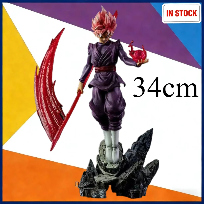 34cm Dragon Ball Super Immortal God Zamasu Super Saiyan Pink Black Goku Form Asai
34cm Dragon Ball Super Immortal God Zamasu Super Saiyan Pink Black Goku Form Asai