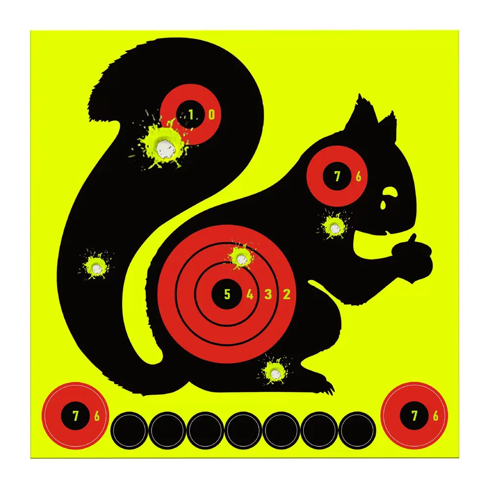 8x8 INCHES Hunting Practice Target Stickers Squirrel Adhesive Splash Target Paper Slingshot Arrow Airsoft Training AQB180
8x8 INCHES Hunting Practice Target Stickers Squirrel Adhesive Splash Target Paper Slingshot Arrow Airsoft Training AQB180