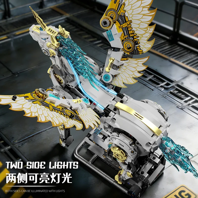 1499PCS Mechanical Unicorn Building Blocks DIY Mecha Animal Model Assembly Ornaments Modifiable Toy Boy's Birthday Gift 13106
1499PCS Mechanical Unicorn Building Blocks DIY Mecha Animal Model Assembly Ornaments Modifiable Toy Boy's Birthday Gift 13106