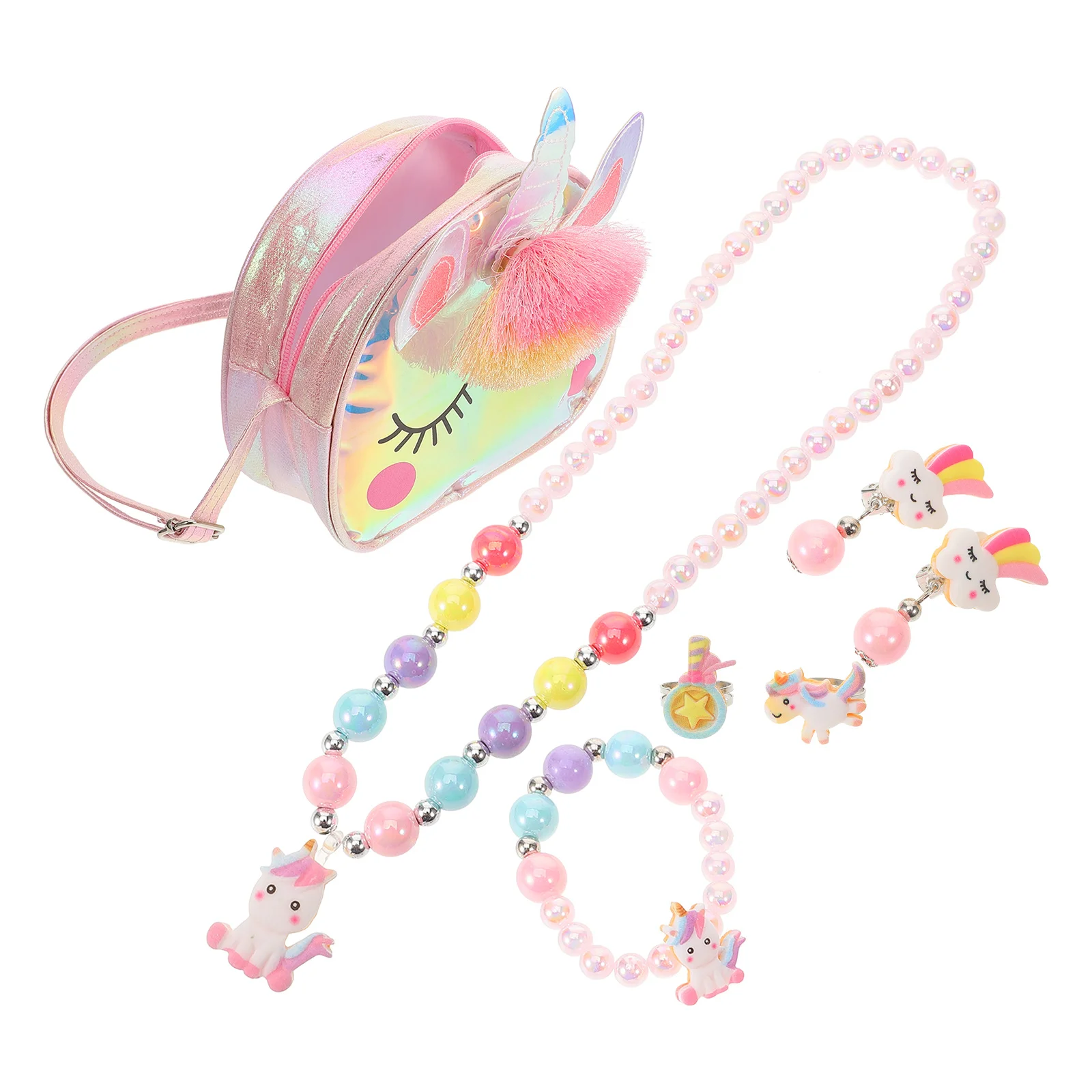 Girl Necklace Kit Toddler Jewelry Set Comfortable Non Allergic Fashion Fun Kids Decorative Necklace Bracelets Gift
Girl Necklace Kit Toddler Jewelry Set Comfortable Non Allergic Fashion Fun Kids Decorative Necklace Bracelets Gift
