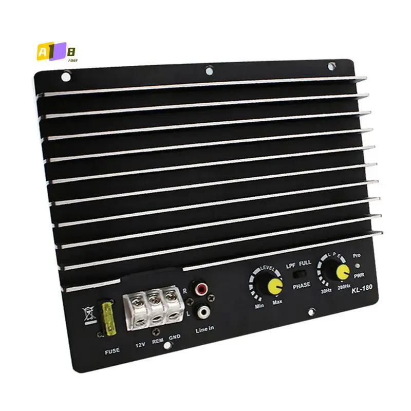 A08F-Car Audio Single Channel Amplifier Car Amplifier 1000W12V Subwoofer Amplifier Board KL-180 Amplifier
A08F-Car Audio Single Channel Amplifier Car Amplifier 1000W12V Subwoofer Amplifier Board KL-180 Amplifier