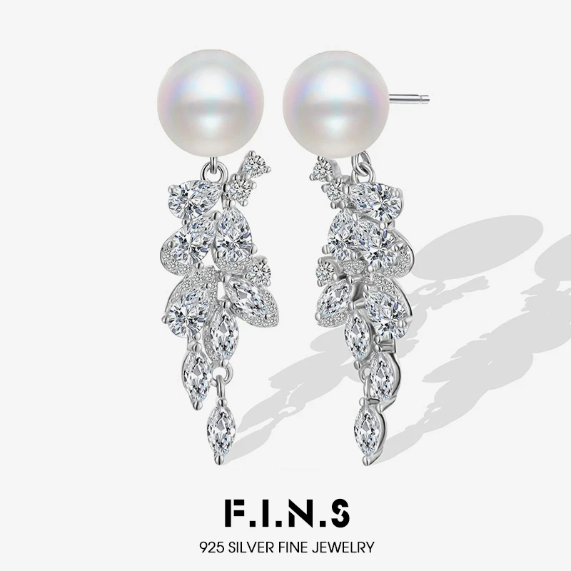 F.I.N.S серьги-гвоздики из чистого серебра 925 пробы, женские роскошные длинные листья, циркон, висячие серьги с пирсингом, ювелирные аксессуары
F.I.N.S серьги-гвоздики из чистого серебра 925 пробы, женские роскошные длинные листья, циркон, висячие серьги с пирсингом, ювелирные аксессуары