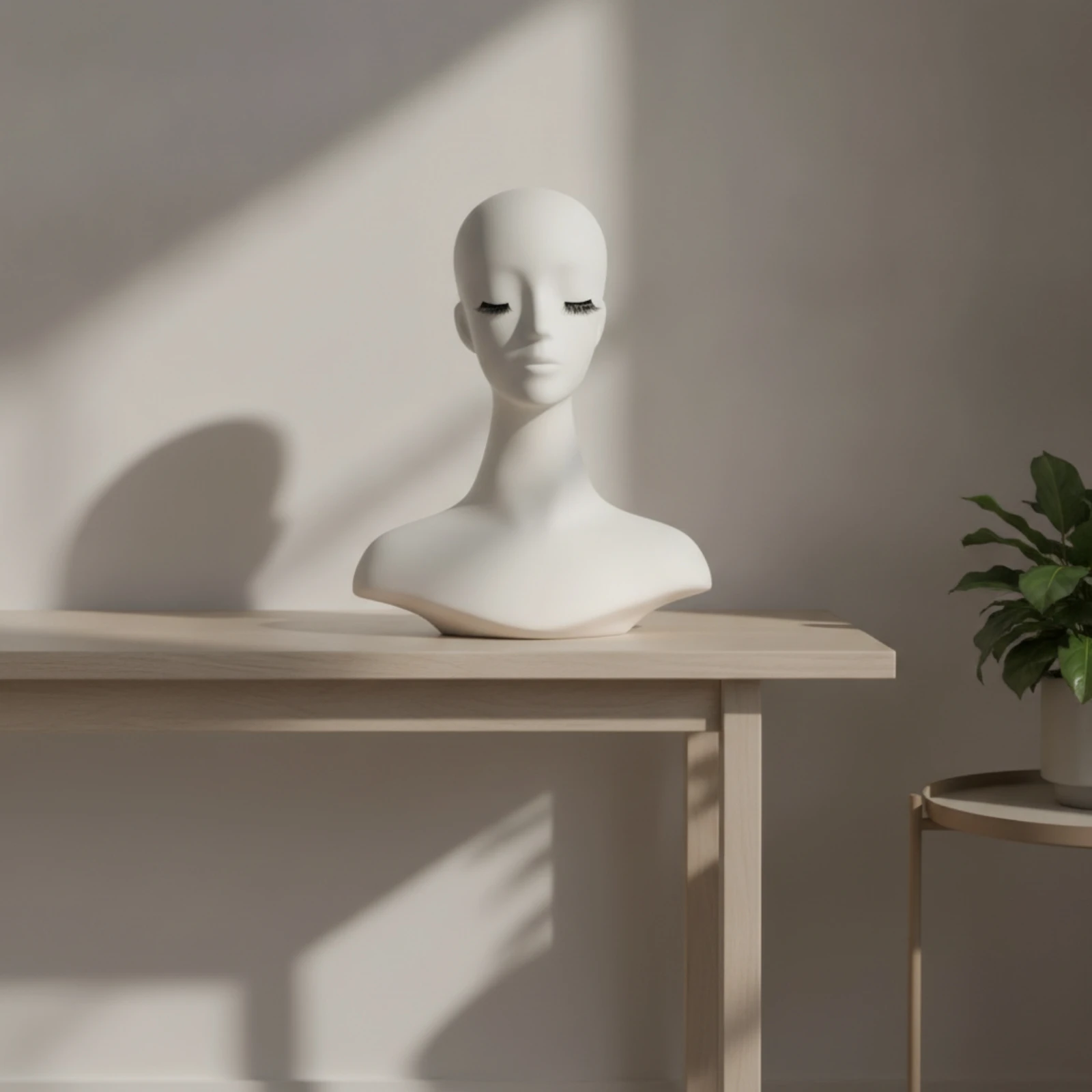 Mannequin Bust with Long Neck Sturdy Display Head with Shoulders Mannequin Head with Shoulders Lifelike Realistic for Boutiques
Mannequin Bust with Long Neck Sturdy Display Head with Shoulders Mannequin Head with Shoulders Lifelike Realistic for Boutiques