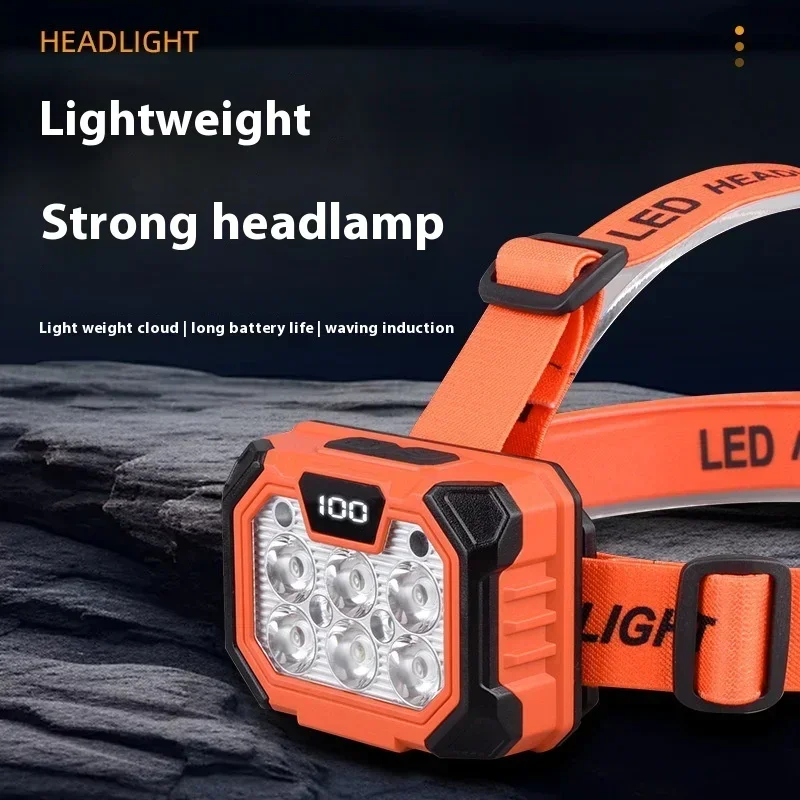 uper Power LED Headlight USB Rechargeable Headlamp Waterproof Outdoor Camping Hiking Fishing Hunting Head Flashlight
uper Power LED Headlight USB Rechargeable Headlamp Waterproof Outdoor Camping Hiking Fishing Hunting Head Flashlight