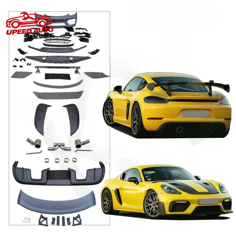 Suitable for GT4RS Style Body Kit 718 Plastic Auto Part 2017-2023
Suitable for GT4RS Style Body Kit 718 Plastic Auto Part 2017-2023