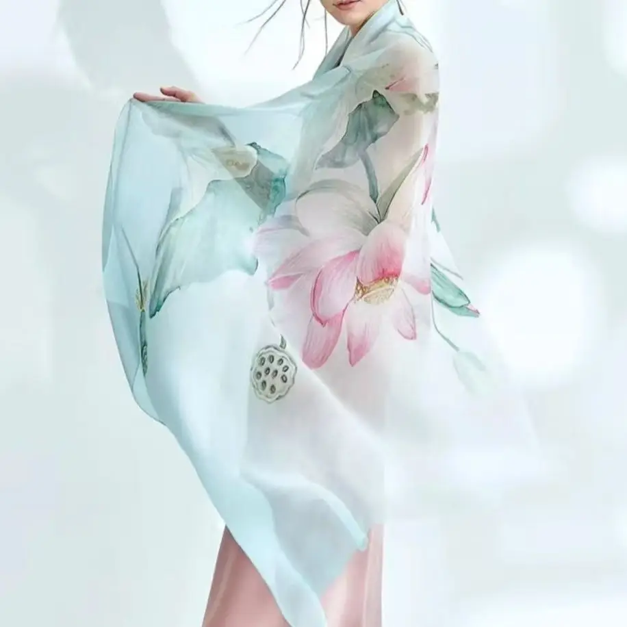 Women Elegant Gradient Color Life Tree Flower Chiffon Georgette Scarf Long Shawl Summer Multiple Colour E5826
Women Elegant Gradient Color Life Tree Flower Chiffon Georgette Scarf Long Shawl Summer Multiple Colour E5826