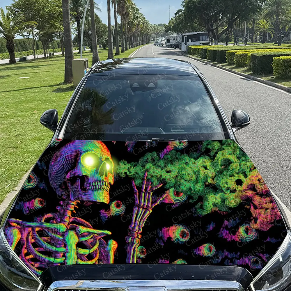 Vibrant Neon Skull Car Hood Stickers - Self-Adhesive, Waterproof and Durable Vinyl Wrap, Decorate And Protect Your Car - The Gif
Vibrant Neon Skull Car Hood Stickers - Self-Adhesive, Waterproof and Durable Vinyl Wrap, Decorate And Protect Your Car - The Gif
