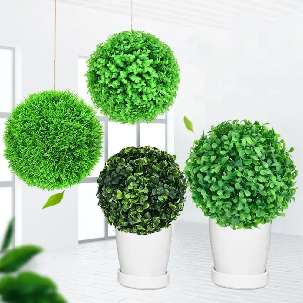 Garden Balls Realistic Artificial Grass Ball Decor for Wedding Party Indoor Outdoor Faux Topiary Plant for Birthday for Event
Garden Balls Realistic Artificial Grass Ball Decor for Wedding Party Indoor Outdoor Faux Topiary Plant for Birthday for Event