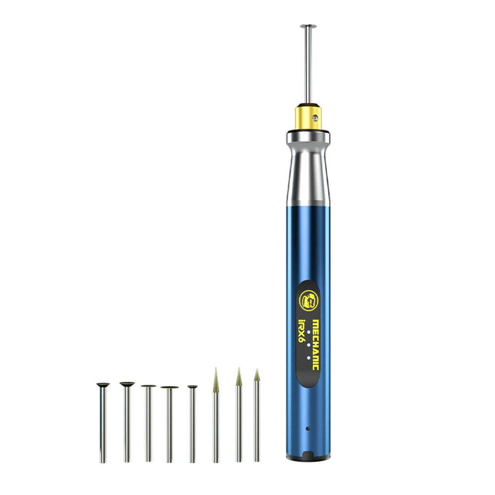 IRX6 Portable Speed Adjustable Electric Grinding Engraving Pen Mini Grinding Pen Handheld Rechargeable Grinding Pen Smartphone
IRX6 Portable Speed Adjustable Electric Grinding Engraving Pen Mini Grinding Pen Handheld Rechargeable Grinding Pen Smartphone