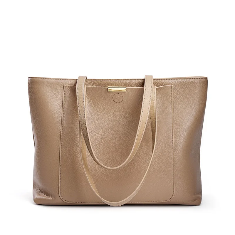 Large Capacity Soft Genuine Leather Women's Tote Handbag Luxury Lady Shopping Bag Business Shoulder Bags For Notebook Phone iPad
Large Capacity Soft Genuine Leather Women's Tote Handbag Luxury Lady Shopping Bag Business Shoulder Bags For Notebook Phone iPad