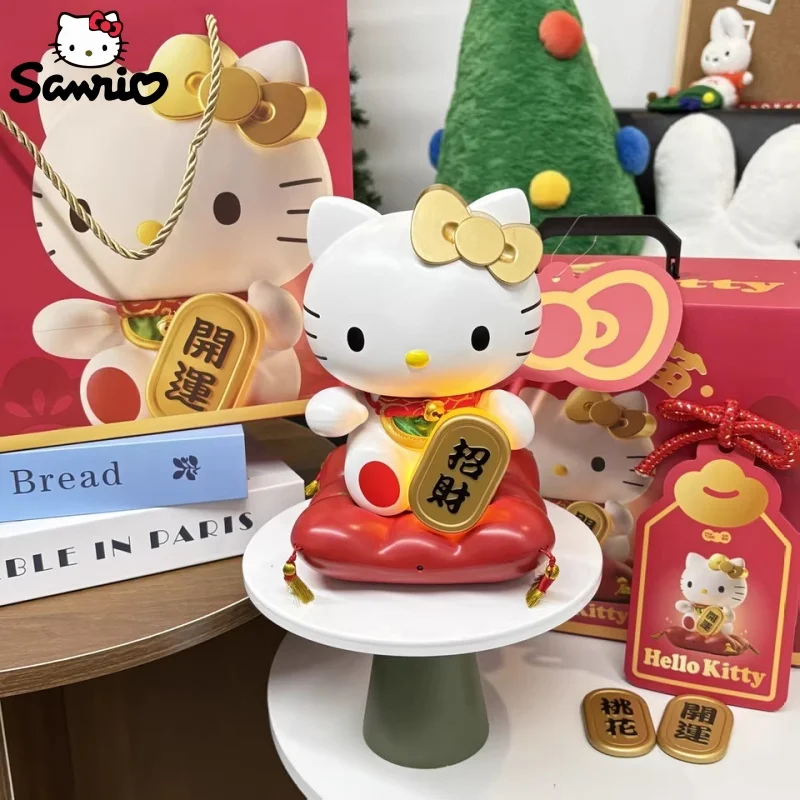 2026 New Sanrio Cute Hellokitty Fortune Cat Ornament Light Cartoon Cat Nightlight Anime Surrounding Girls New Year'S Gift
2026 New Sanrio Cute Hellokitty Fortune Cat Ornament Light Cartoon Cat Nightlight Anime Surrounding Girls New Year'S Gift