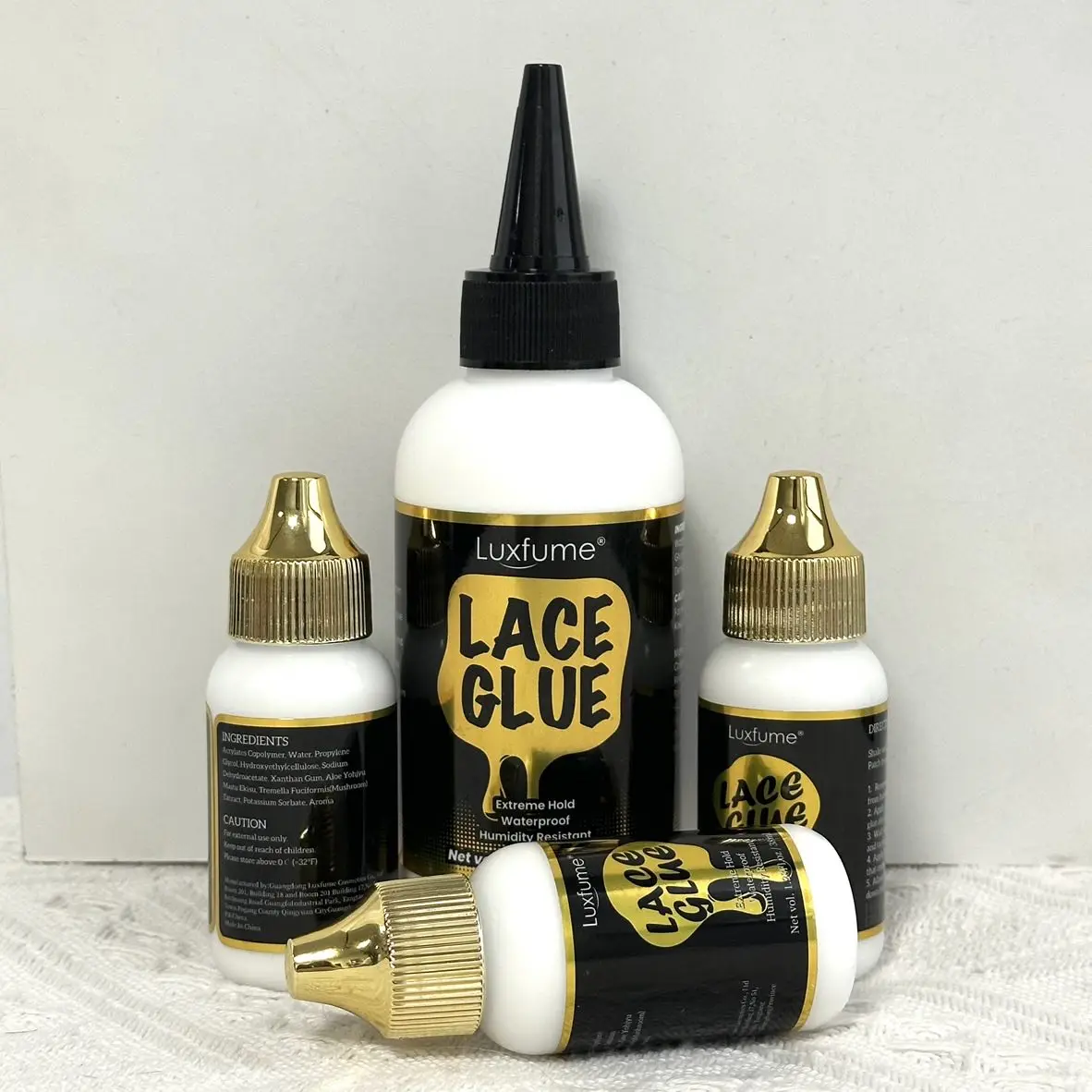 38/150ml Front Lace Wig Glue Waterproof Ultra Hold Hair Glue Adhesives Strong Bond Hold Lace Wig Hair System Glue 38ml hair glue
38/150ml Front Lace Wig Glue Waterproof Ultra Hold Hair Glue Adhesives Strong Bond Hold Lace Wig Hair System Glue 38ml hair glue
