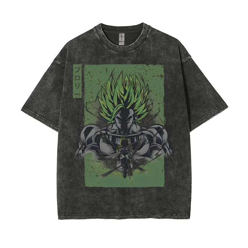 Футболка из стираного хлопка с принтом персонажей аниме Dragon Ball Z, свободного кроя, с коротким рукавом, для мужчин и женщин, повседневная одежда
Футболка из стираного хлопка с принтом персонажей аниме Dragon Ball Z, свободного кроя, с коротким рукавом, для мужчин и женщин, повседневная одежда