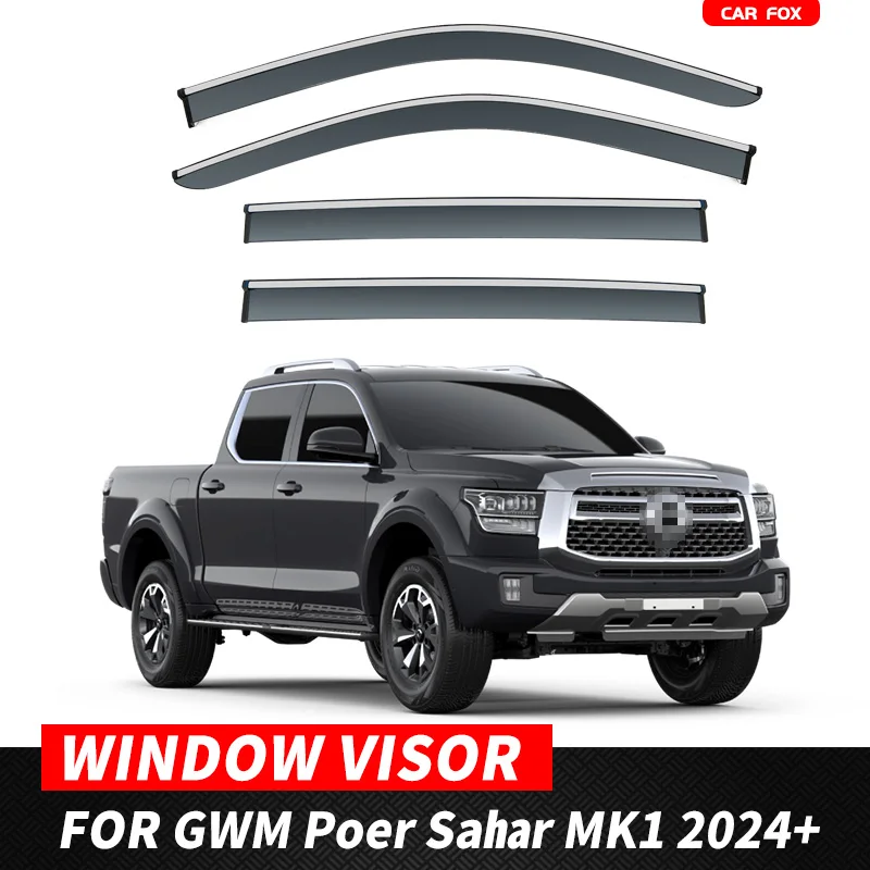 Пластиковый козырек для окна для GWM Poer Sahar MK1 2024 +, оттенки для вентиляции, защита от солнца, дождя, 4 шт./комплект, для GWM Poer Sahar MK1 2024 +
Пластиковый козырек для окна для GWM Poer Sahar MK1 2024 +, оттенки для вентиляции, защита от солнца, дождя, 4 шт./комплект, для GWM Poer Sahar MK1 2024 +