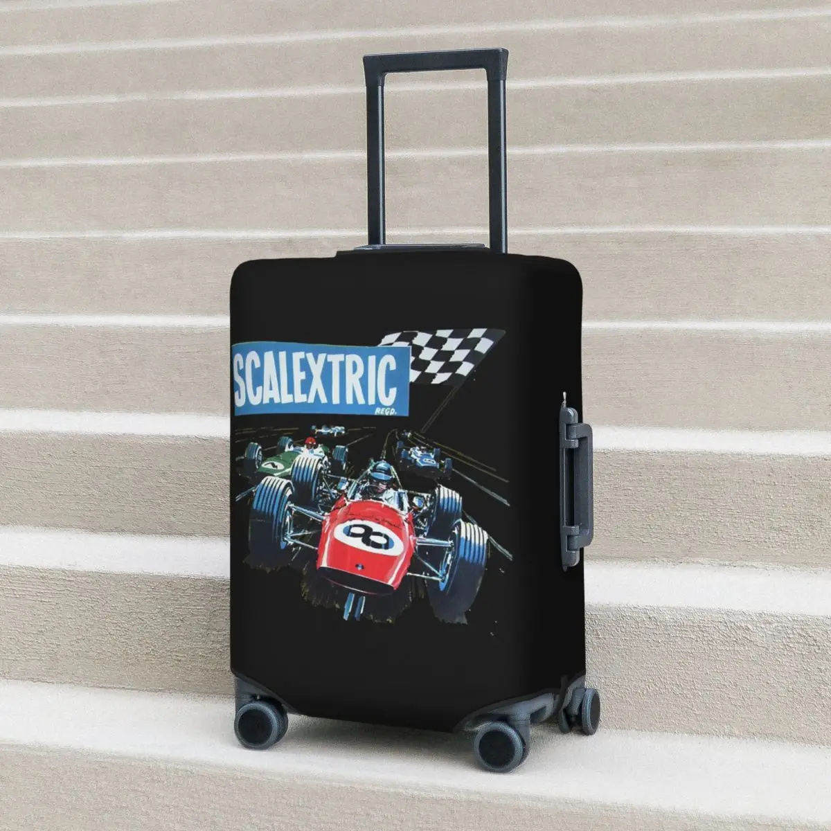 Scalextric Classic Suitcase Cover Protection Elastic Travel Luggage Protector Covers for 18-32 Inch
Scalextric Classic Suitcase Cover Protection Elastic Travel Luggage Protector Covers for 18-32 Inch