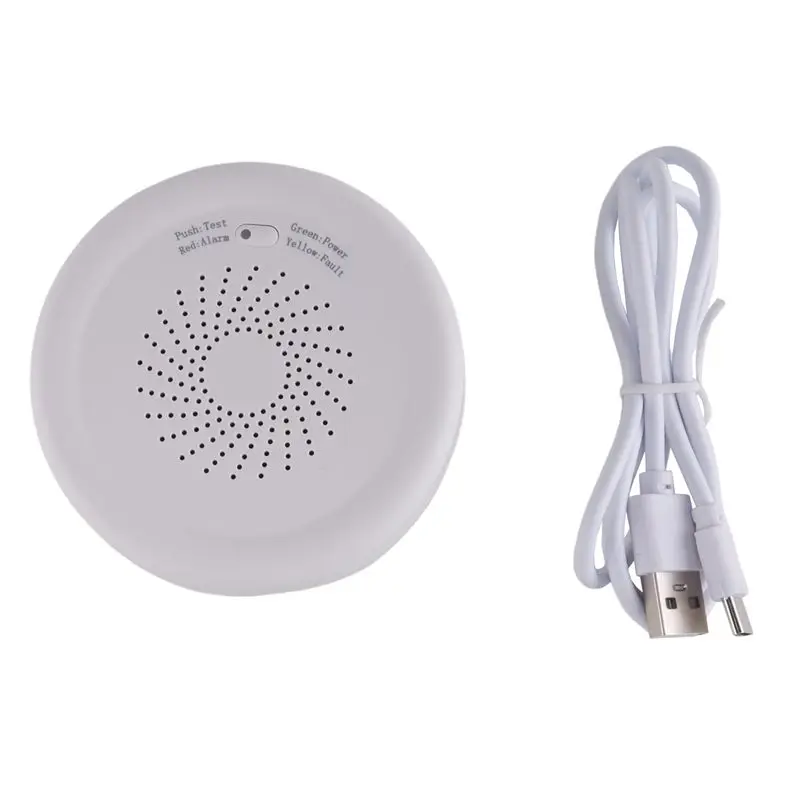 1Set Smart Zigbee Gas Leakage Detector Tuya Smart Home Security Alarm System Smart Life Tuya App Plastic-A78U
1Set Smart Zigbee Gas Leakage Detector Tuya Smart Home Security Alarm System Smart Life Tuya App Plastic-A78U